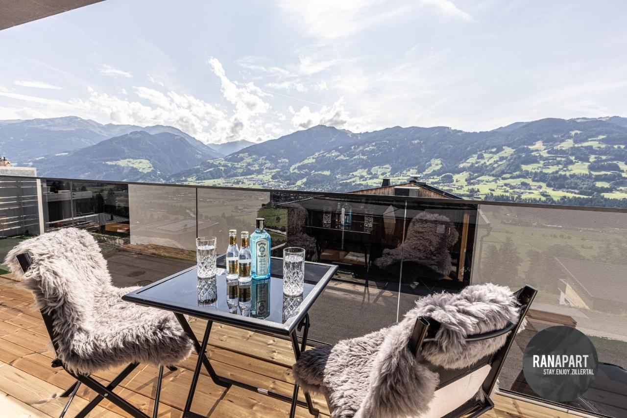 Ranapart - Panoramawohnung Sonnenseite Zillertal Hart im Zillertal Dış mekan fotoğraf