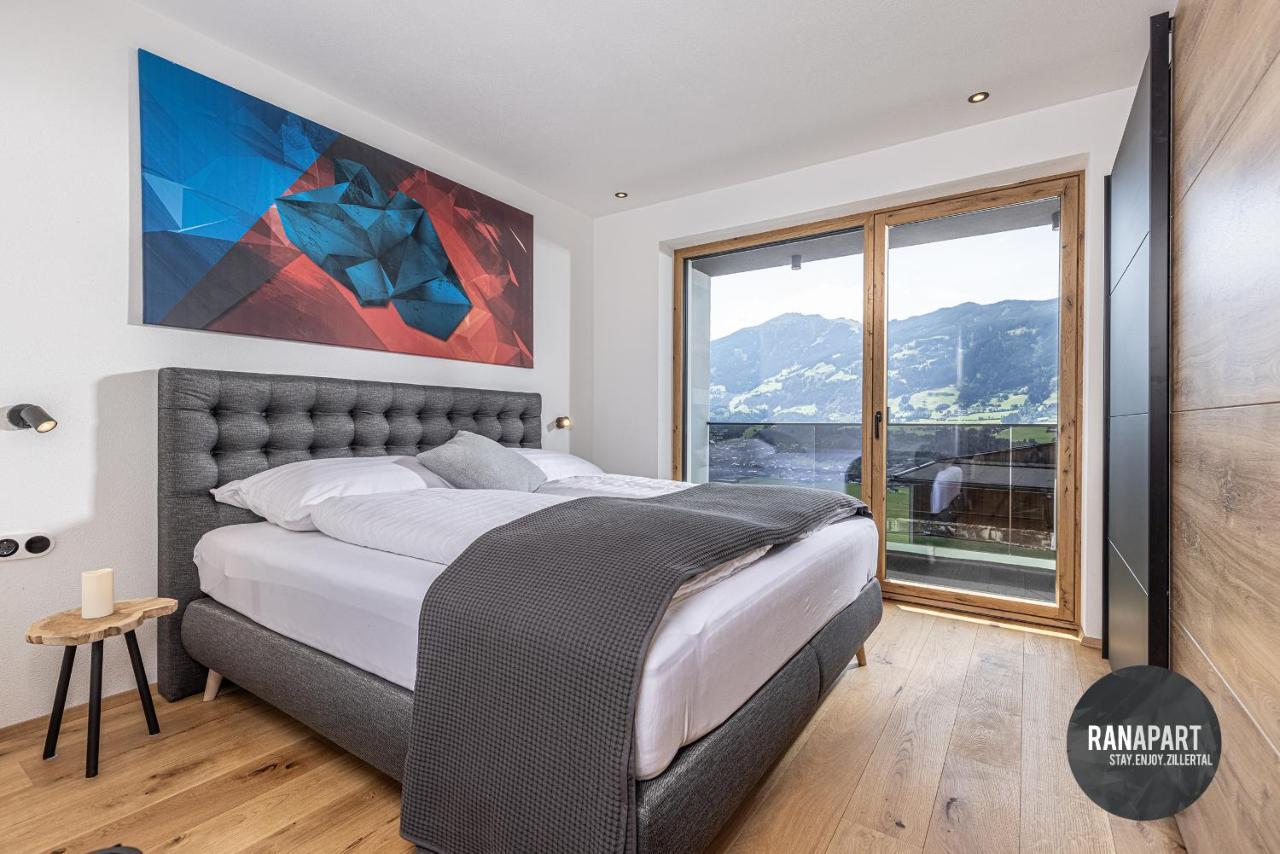 Ranapart - Panoramawohnung Sonnenseite Zillertal Hart im Zillertal Dış mekan fotoğraf
